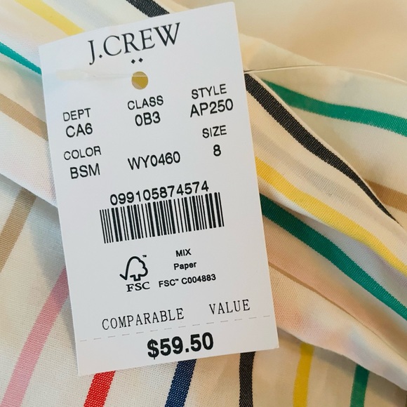 J crew bow front tie shorts - Picture 6 of 6